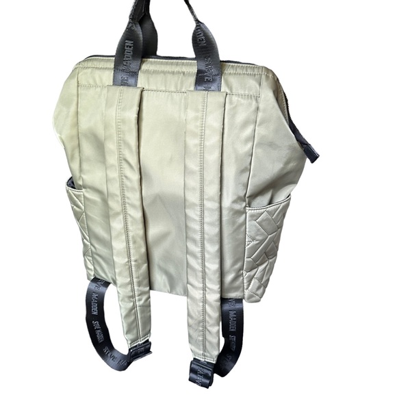 steve madden green weekender backpack quilted army green - Picture 2 of 2